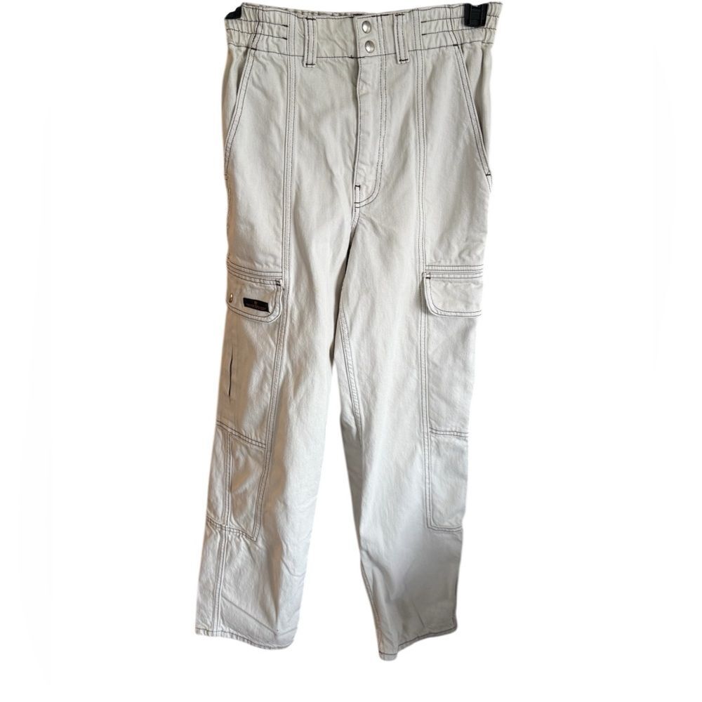 BDG Urban Outfitters High-Waisted Cinched Waist Relaxed Skate Jean Cargo, 27 - Picture 15 of 16
